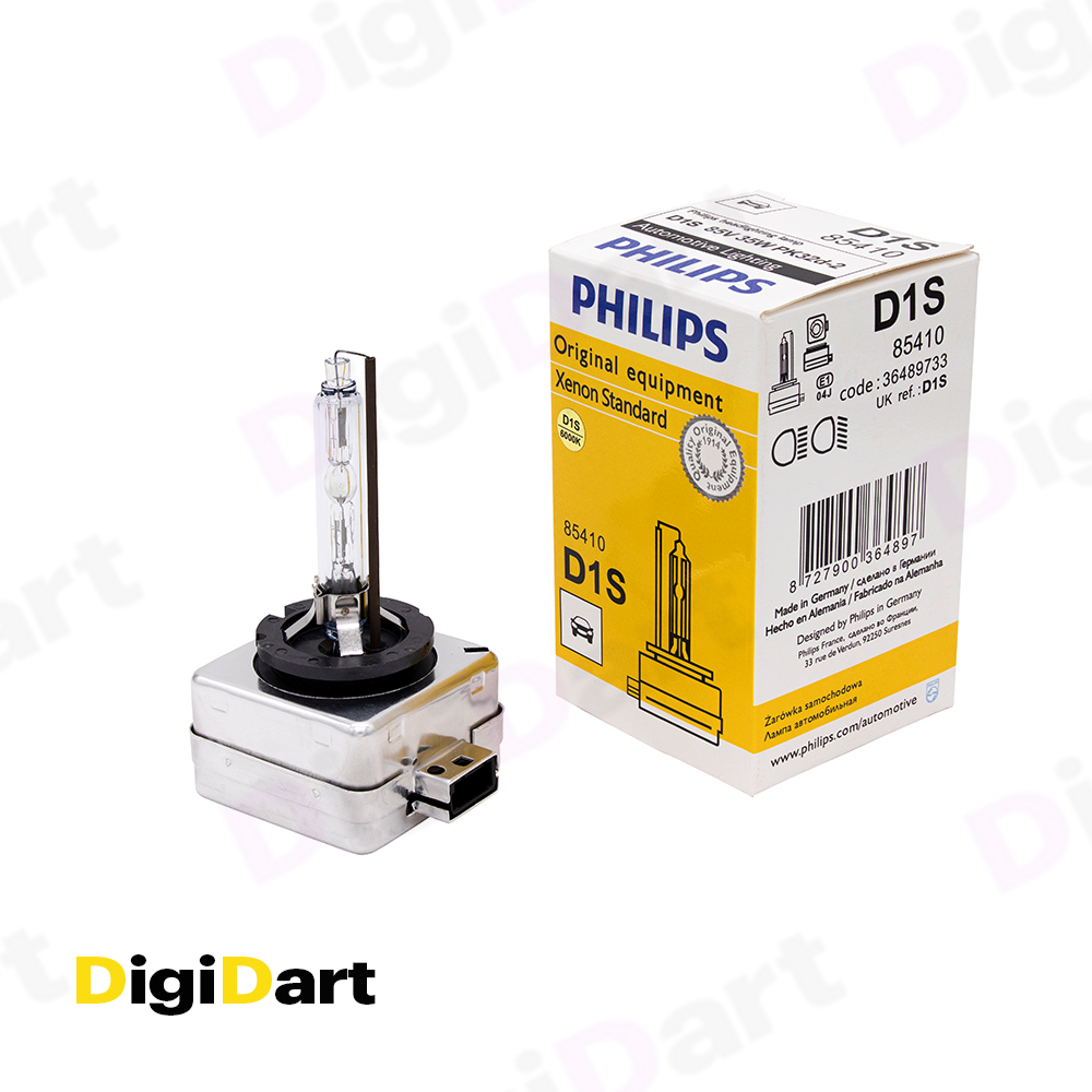 لامپ زنون خودرو پایه D1S برند فیلیپس (Philips) - فروشگاه دیجی دارت